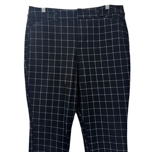 Old Navy Pixie High Rise Secret Plaid Pants Size 12 Preppy Office Business Chic